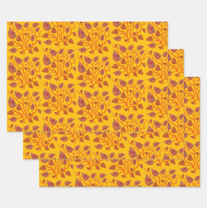 Ginkgo Gift Wrap