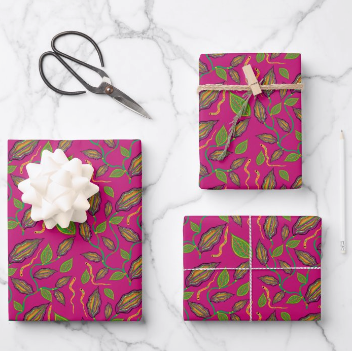 Indian Holiday Gift Wrap