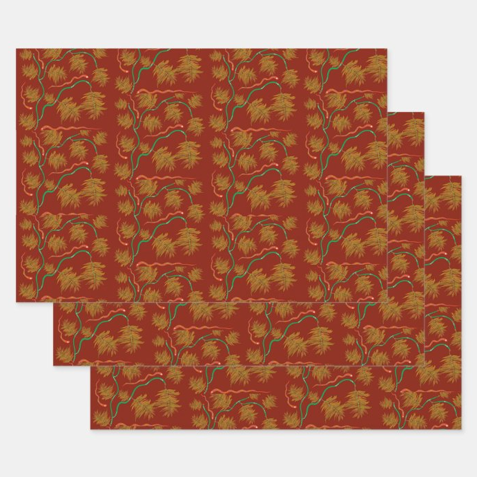 Japanese Maple Gift Wrap