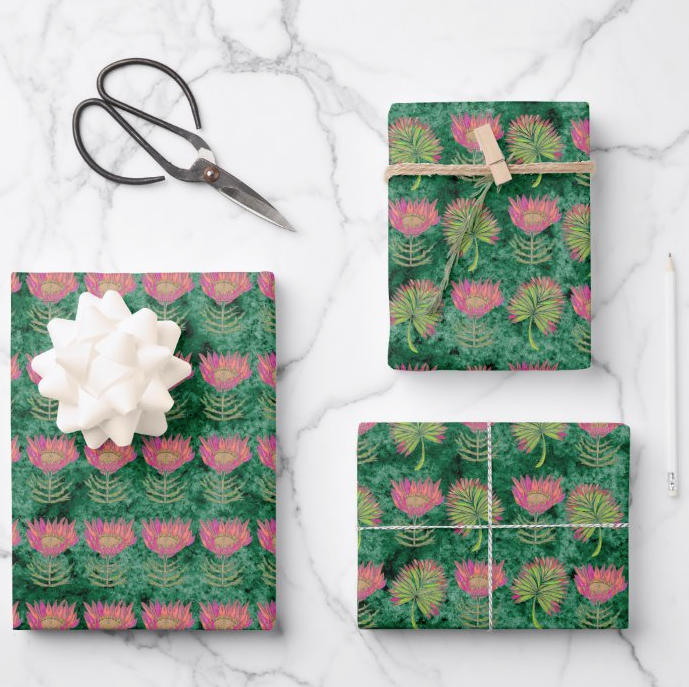 Protea Gift Wrap
