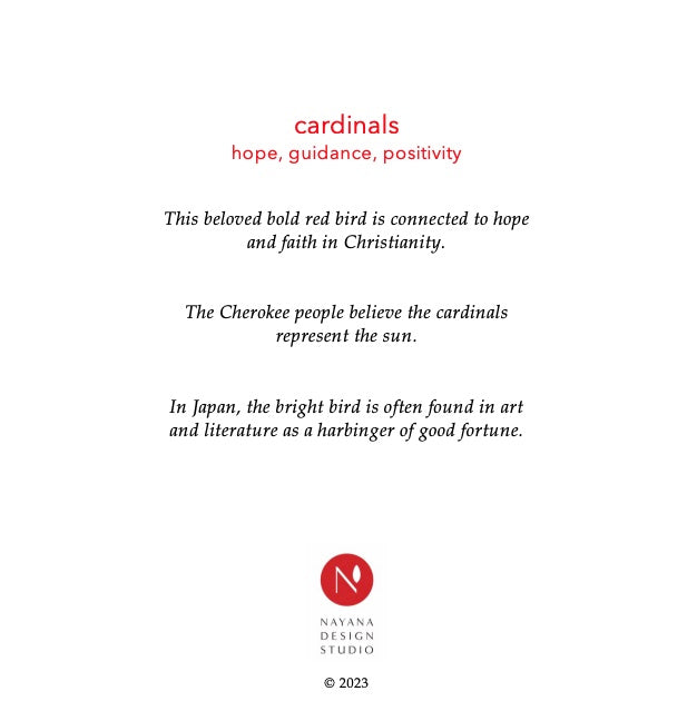 Cardinals Holiday Card