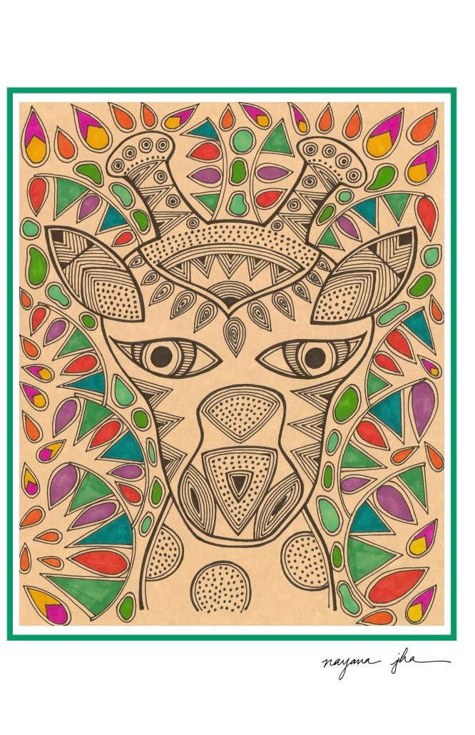 Cow Greeting Card
