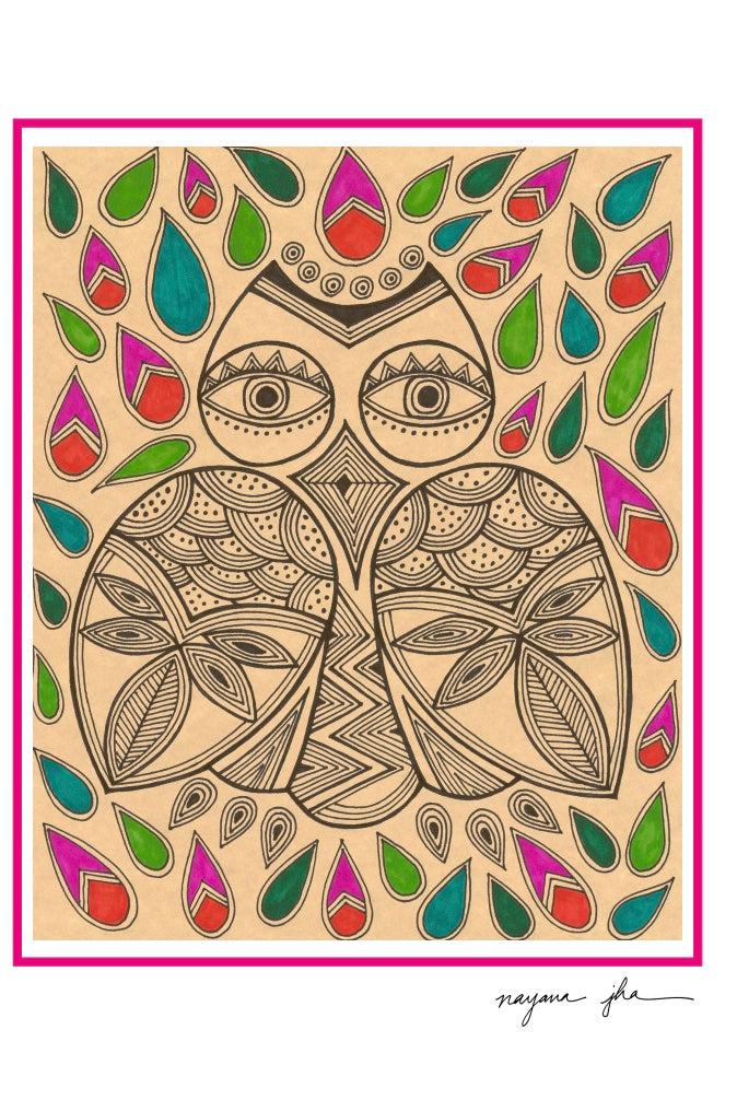 Owl Greeting Card