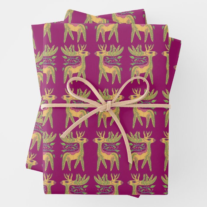 Wooden Reindeer Toy