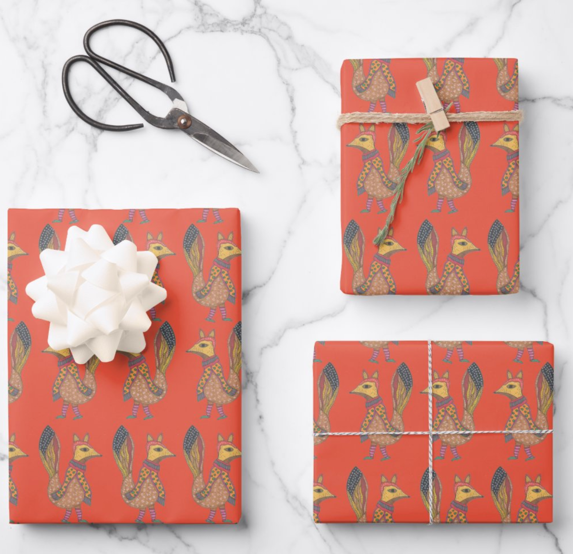 Squirrel with Scarf (Clementine)