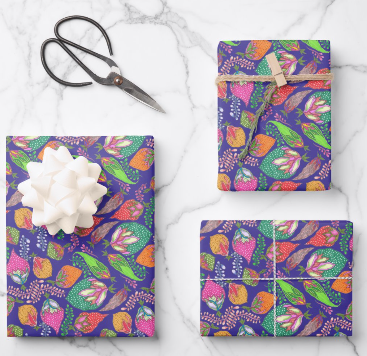 Woodland Harvest (Aubergine)